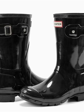 Hunter Women’s Short Gloss Boot